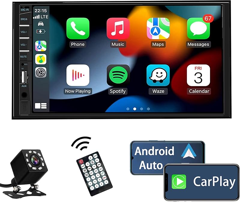 Naifay Compatible Carplay Touchscreen Bluetooth Receiver